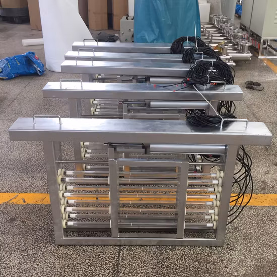 PLC는 시립 응용 분야를 위한 개방형 채널 UV 수처리 시스템을 제어합니다.