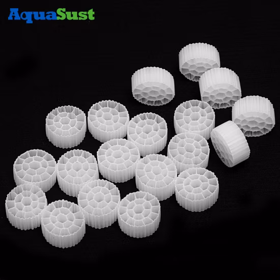 하수 처리장을 위한 고품질 K1 K3 K5 Mbbr 바이오 필터 미디어